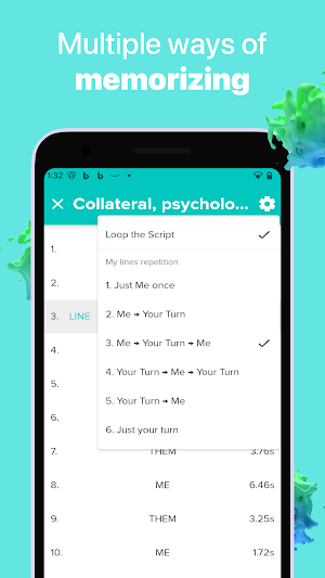 Luna Lines: Actor App Screenshot 2