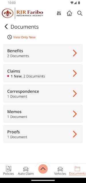RJR Faribo Insurance Agency Screenshot 2