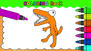 Coloring Rainbow Friends 3 Screenshot 3
