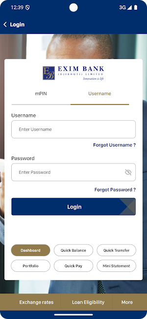 Exim Bank DJ - Omni Corporate Screenshot 3