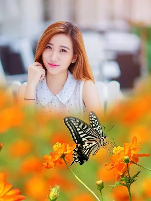 Butterfly Frame Collage Screenshot 2