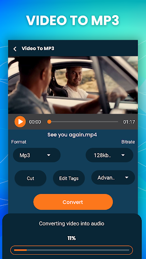 Music Player - Mp3 Converter Screenshot 2
