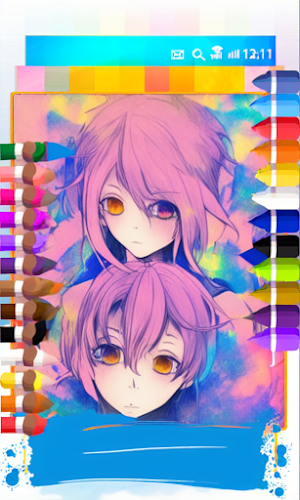 Anime & Manga Coloring Book Screenshot 3