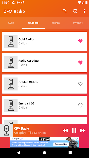 CFM Radio App fm UK Screenshot 1