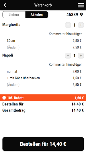 Moeʻs Pizza Gelsenkirchen Screenshot 1
