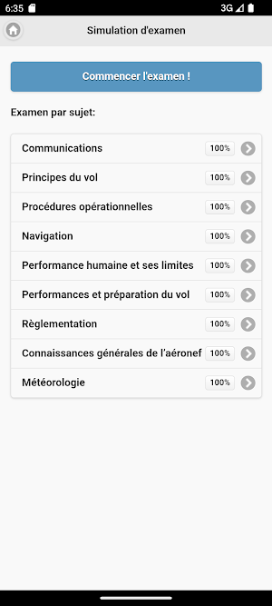 Quiz PPL(A) Français Screenshot 1
