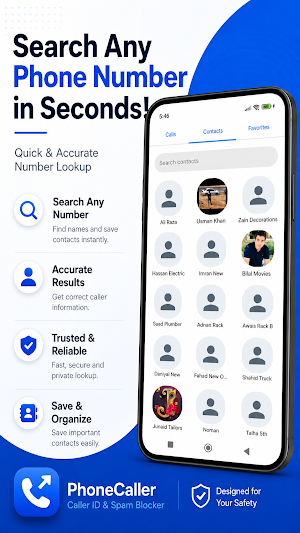 PhoneCaller: Caller ID & Block Screenshot 1