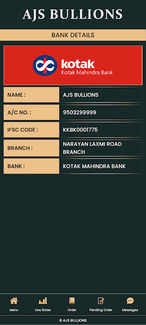 AJS Bullions Screenshot 2