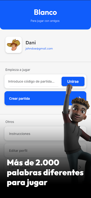 Blanco: Juega con amigos Screenshot 1