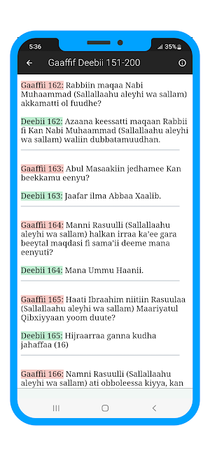 Gaaffif Deebii 440 Seenaa Nabi Screenshot 3