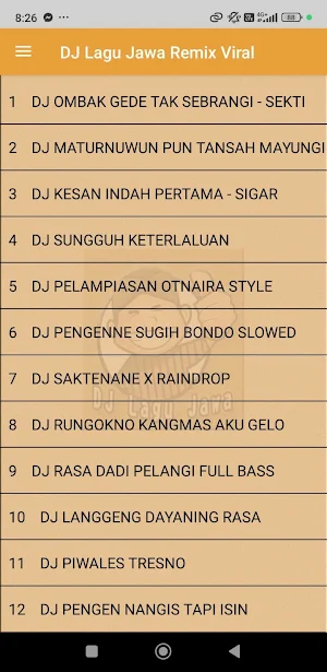 DJ Viral Javanese Remix Songs Screenshot 1