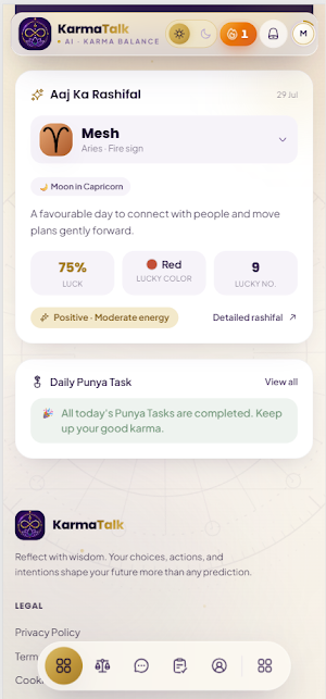 KarmaTalk AI: Life Guide Screenshot 3