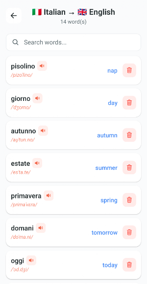 Vocabularius: Vocab Builder Screenshot 2