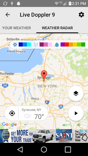 Traffic from 9 WSYR Syracuse Screenshot 3