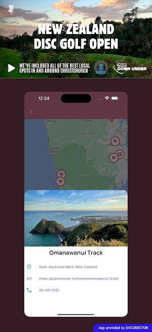 NZ Disc Golf Open Screenshot 2