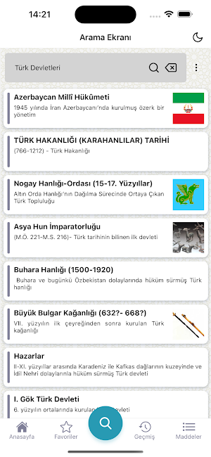 Türk Dünyası Ansiklopedisi Screenshot 1