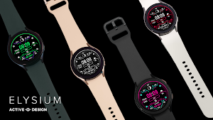 Elysium: Digital Watch Face Screenshot 1