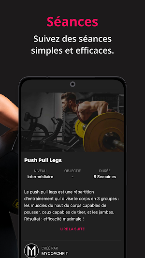 MyCoachFit Screenshot 2