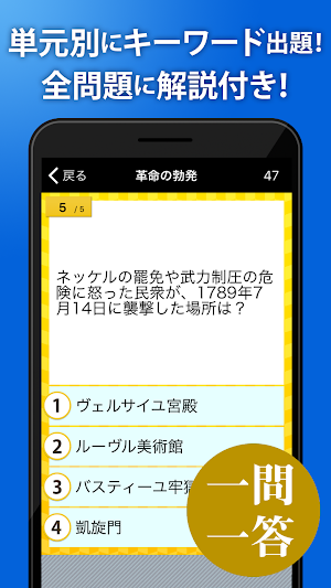 世界史一問一答 （高校世界史・センター世界史） Screenshot 1