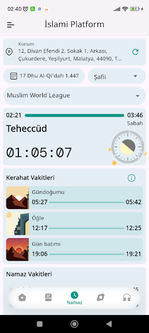 Endülüs: Kuran, Hadis ve Namaz Screenshot 2