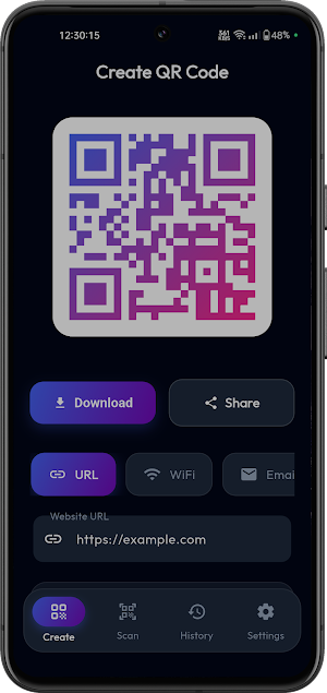 QR Scanner & Barcode Reader Screenshot 1
