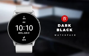 Dark Black Watch Face Screenshot 0