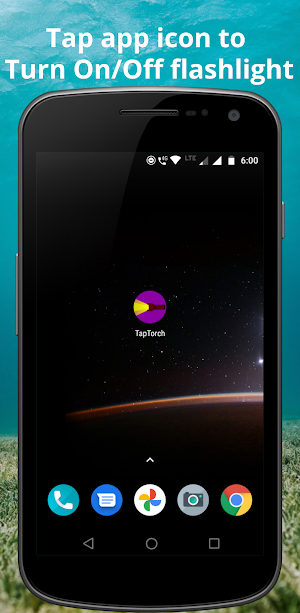 TapTorch –One click Flashlight Screenshot 0