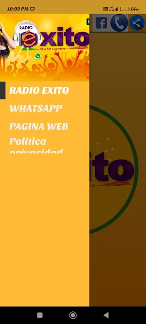 RADIO EXITO - MORROPE Screenshot 2