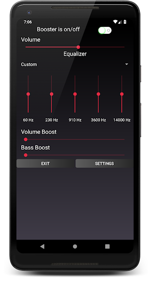 Speaker Booster with Bass Booster and Equalizer Screenshot 0