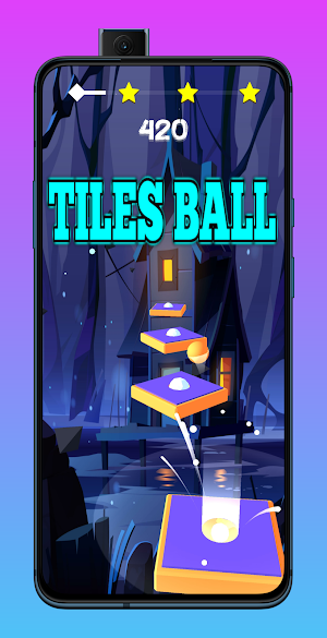 COFFIN DANCE TILES BALL 3D, Astronomia Piano Screenshot 1