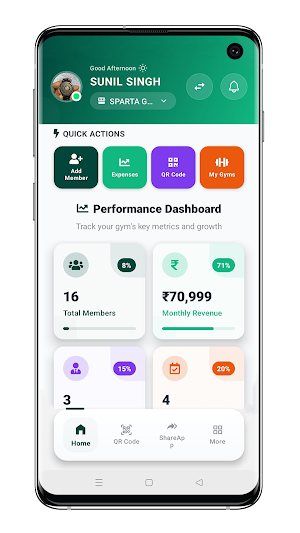 PAYLAP Fitness Screenshot 3