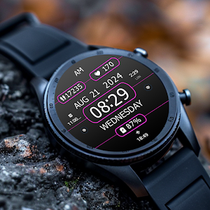 Key WF28 Digital Watch Face Screenshot 0