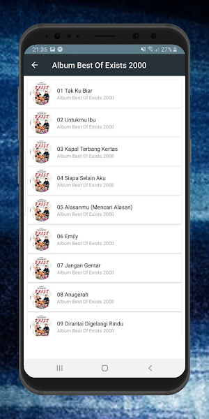 Kumpulan Lagu Exists Malaysia Full Album Offline Screenshot 2