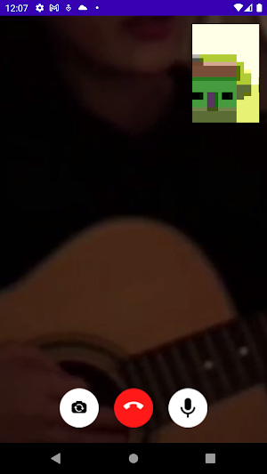 IU - Fake Chat & Video Call Screenshot 1