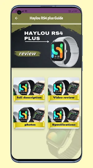 Haylou RS4 plus Guide Screenshot 1