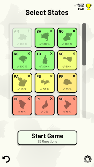 States of Brazil Quiz Screenshot 2