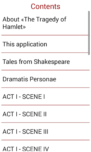 Hamlet by William Shakespeare Screenshot 3