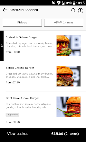 Foodhall Screenshot 1