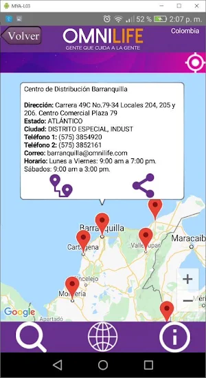 Omnilife CEDIS Screenshot 2