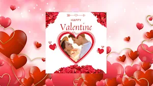 Valentine's Day Photo Frame Screenshot 2