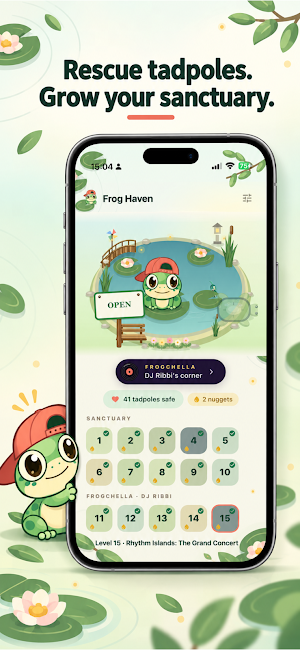 Frog Haven: Frog Sanctuary Screenshot 0