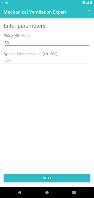 Mechanical Ventilation Expert Screenshot 2