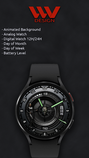 W-Design WOS130 - Watch Face Screenshot 1