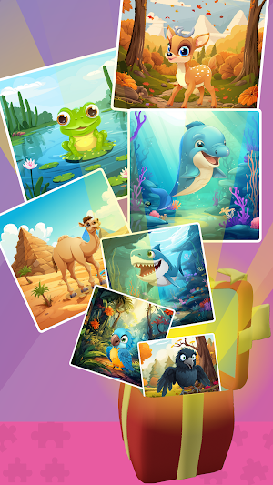 Jigsaw Puzzle: Kitty Magic Art Screenshot 2