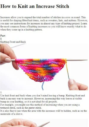 Knitting Tutorials Guide Screenshot 0