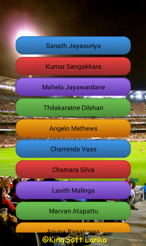Sri Lanka Cricketers Book Screenshot 3