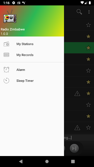 RADIO ZIMBABWE : Online Zimbabwean radios Screenshot 0