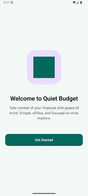 Quiet Budget Planner Screenshot 0