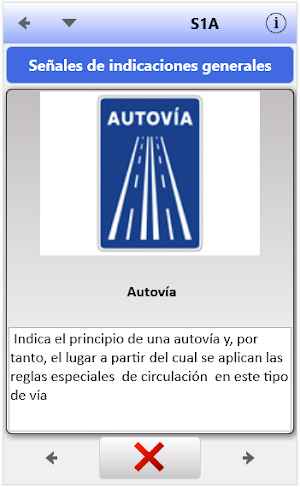 Test de señales de tráfico Screenshot 3