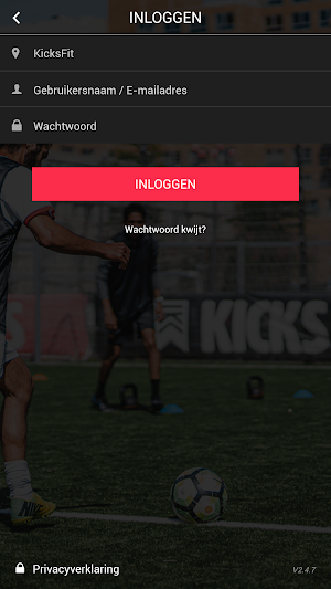 KicksFit Screenshot 1